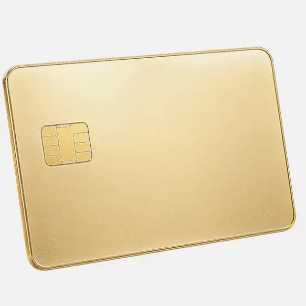 Metal bank card — Pink