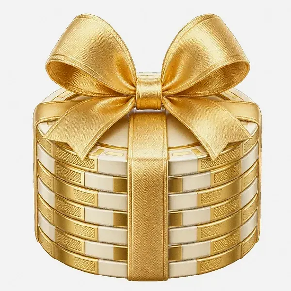 Poker chip gift — Pink