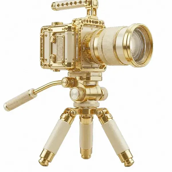 Camera on tripod — Pink