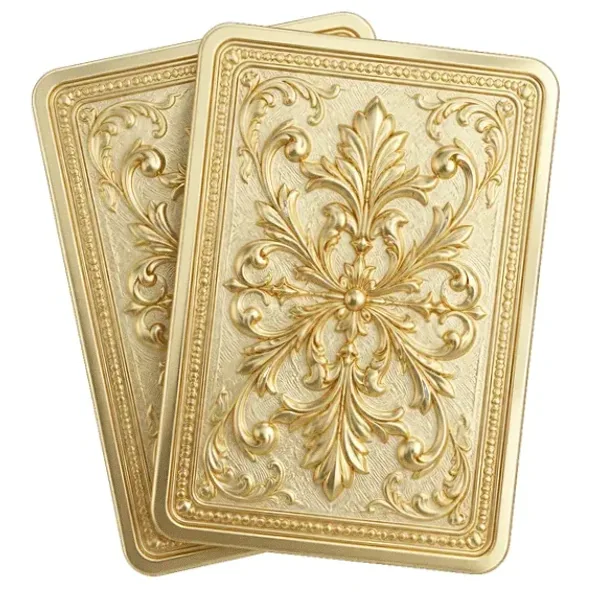 Ornate playing cards — Pink