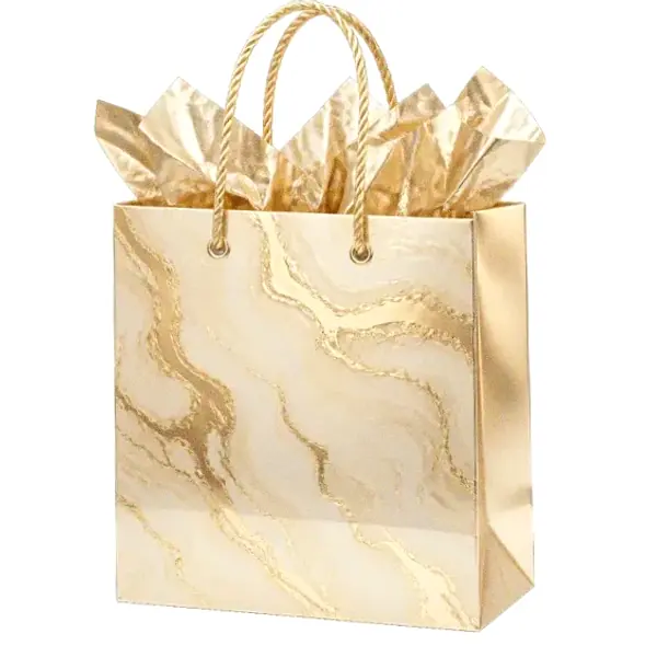 Paper gift bag — Pink
