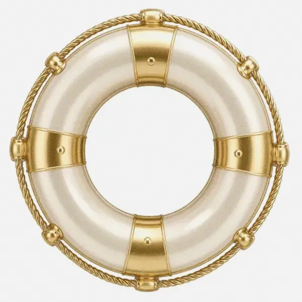Life preserver ring — Pink