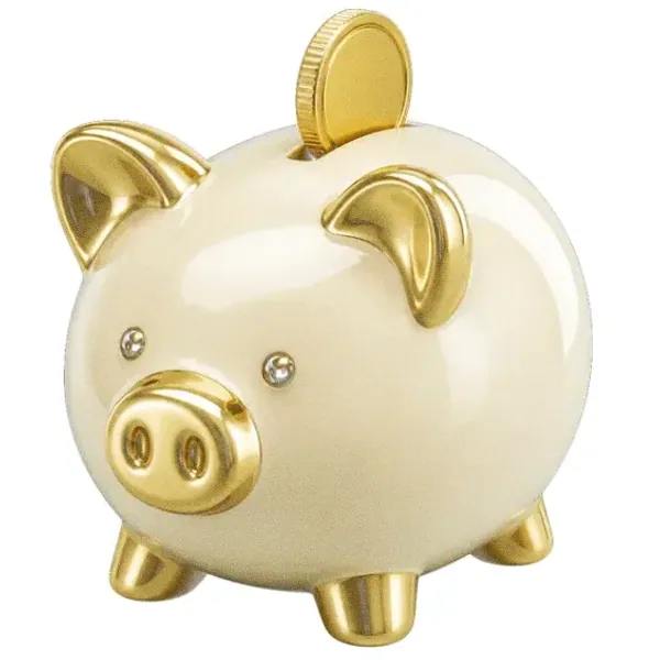 Piggy bank — Pink