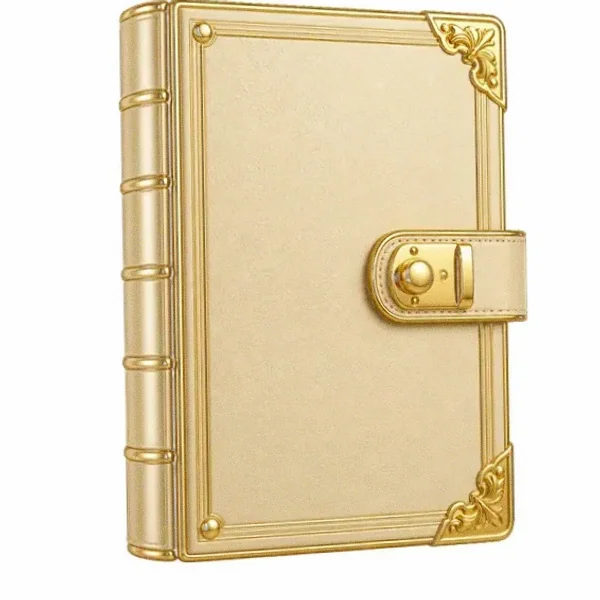Leather wallet planner — Pink