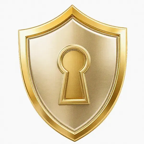 Keyhole shield — Pink