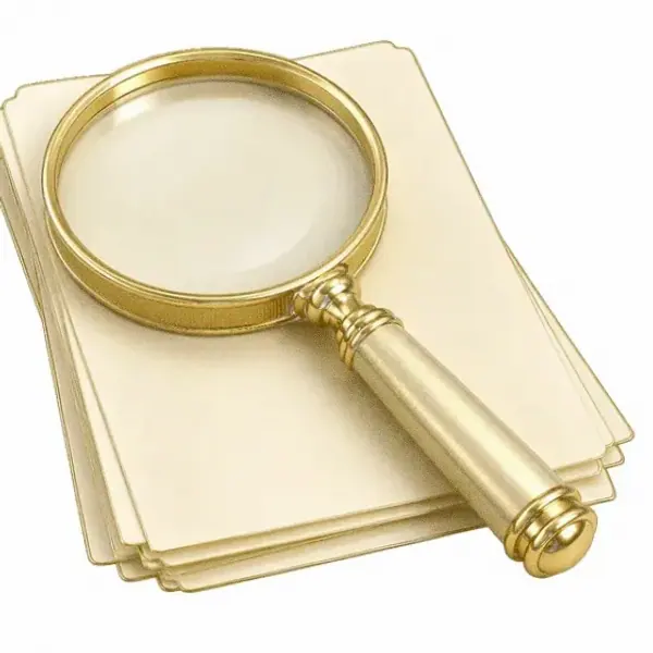 Magnifying glass — Pink